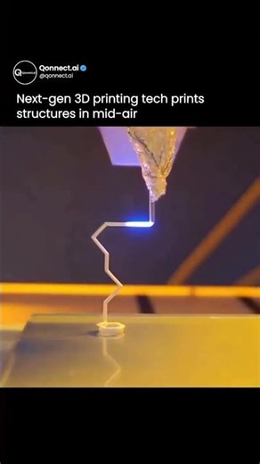 A new 3D printing method that can create solid ceramic structures directly in mid-air.