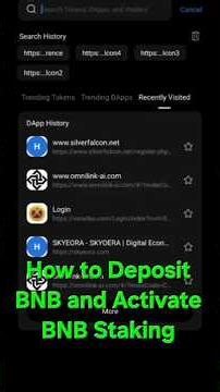 🚀 Silver Falcon | How to Deposit BNB & Activate BNB Staking (Step-by-Step Guide)