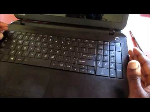 How to replace Keyboard for Toshiba C55 series
