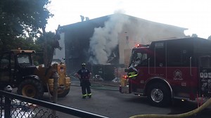 Oneida Square area fire in Utica. | CNYhomepage