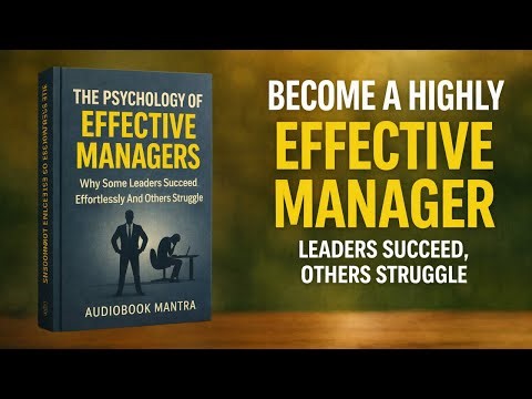 The Psychology of Effective Managers | Why Some Leaders Succeed And Others Struggle (Audiobook)