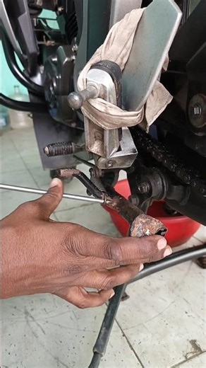 Side Stand Spring Install ✅ | #bikerepair #motorcycle #bike #mechanic