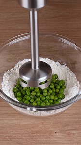 Mix flour with pea and be surprised by the result | That Recipe