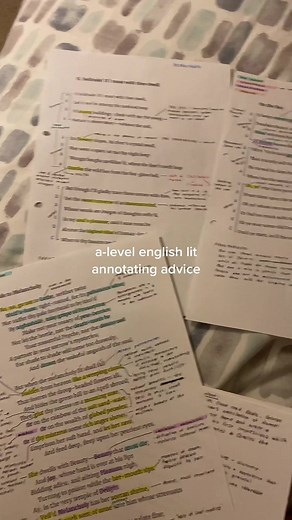 Effective Annotation Techniques for A-Level English Literature