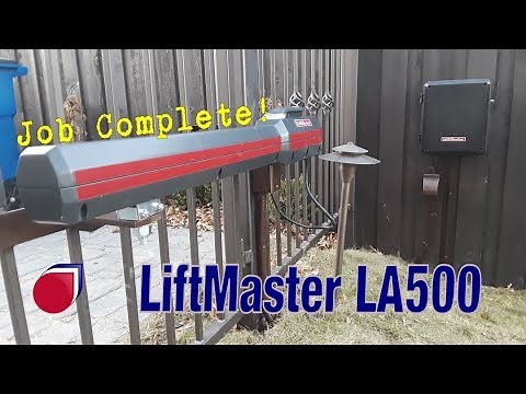 LiftMaster LA500 residential gate opener N Dallas, TX | SC0065