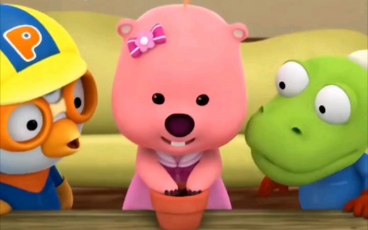 【loopy】loopy和朋友们一起跳舞了，乖宝宝！