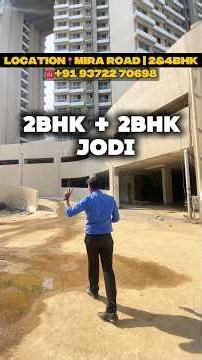 Twin Tower in Mira road | Mira road 2 bhk flat price | Jodi flat in Mira road