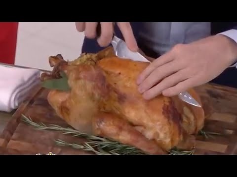 Bobby Flay Demonstrates How To Carve A Thanksgiving Turkey | TODAY
