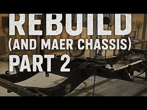 Part 2, Land Rover Discovery 2 Td5 new Maer Galvanised Chassis replacement and body rebuild