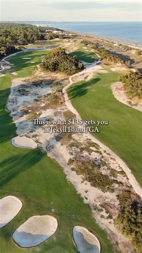 Georgia Golf Company on Instagram: "One of the most unique courses in GA🏌️‍♂️ This 18-hole course was built in 1927, but closed down in 1942. It just opened in November and architects used old photos of the original course to restore it. This is 1 of 3 golf courses at Jekyll Island Golf Club and a round will cost you $135 with a cart. The other 2 courses, Indian Mound and Pine Lakes, will cost you $75 and $95 respectively. We definitely recommend making a trip down here and staying on the islan