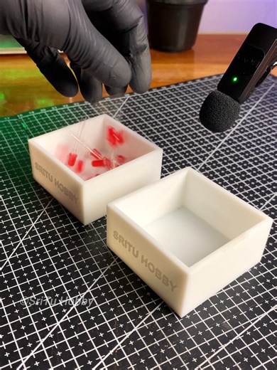 3D Printed Components Box by JLCPCB - Perfect Quality #JLCPCB #Unboxing #electronicprojects #electronictutorials #sritu_hobby