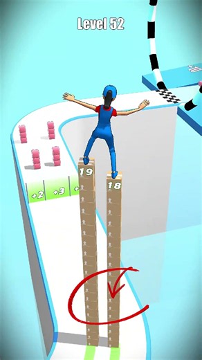 Android Gameplay ⛸️ Cargo Skates Level New Play Win #trending #shorts