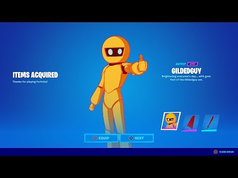 HOW TO GET NEW GILDEDGUY SKIN IN FORTNITE!