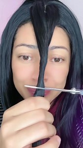 Wow😱 #haircut #bangs #hair #beauty #cuttinghair #pra vc | Lady Hackss23