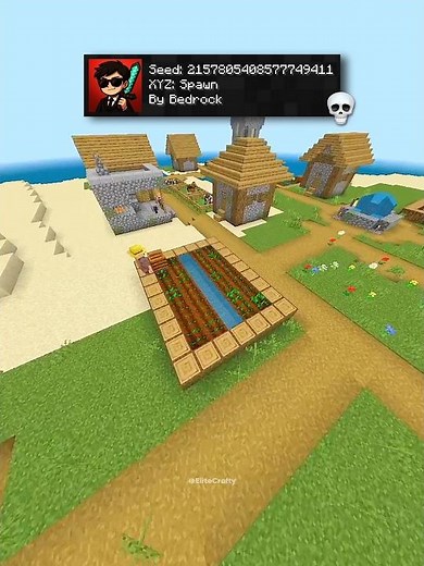 Minecraft Best Spawn Seed Moment