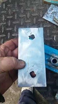 Auto Body pinch weld clamp repair on a Continental frame machine