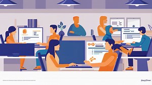 Office Collaboration and Teamwork | Premium Stock Video Footage