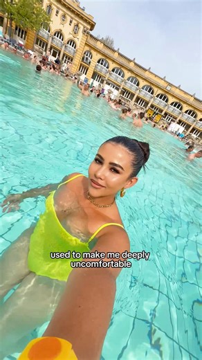 I went to a public bath in Europe 👀