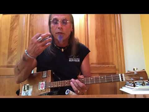 Preacher Blues Larkin Poe lesson for 3 string Cigar Box Guitars