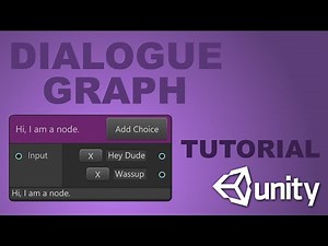 UNITY DIALOGUE GRAPH TUTORIAL - Save&Load Graphs