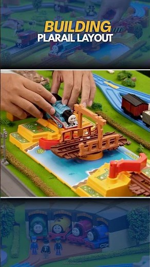 Something went wrong during filming, can you spot it? #thomasandfriends #satisfyingvideo