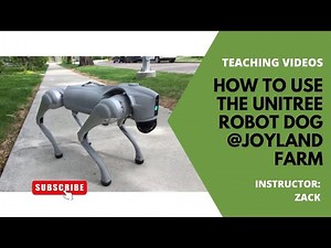 How To Use The Unitree Go2 Robot Dog (Basics)