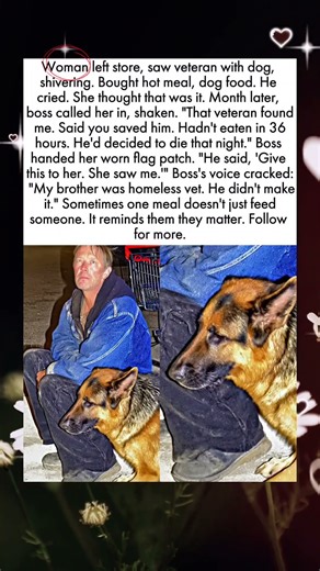 Women left store, saw vetaram with dog