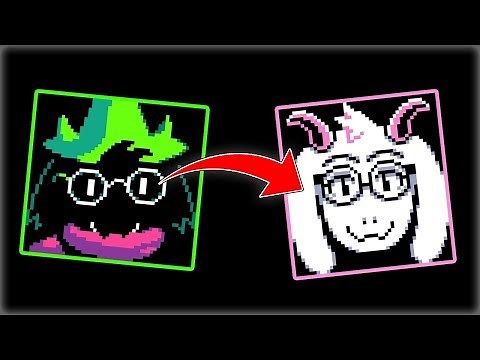 DELTARUNE (Chapter 1) - Hatless Ralsei Mod