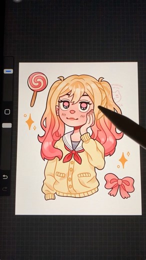 Veru ✦ VGEN comm! on Instagram: "moi hidden talent (real)😱💗 wish it really took 1 sec to render irl ajdhskjs but every artwork process is always fun tho i guess mwehehe✨ — #drawing #illustration #digitalart #animeart #genshinimpact #hutao #heizou #tenmasaki"