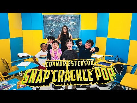 Connor Esterson - Snap Crackle Pop (Official Music Video)