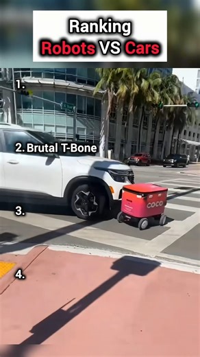 Ranking Robots VS Cars