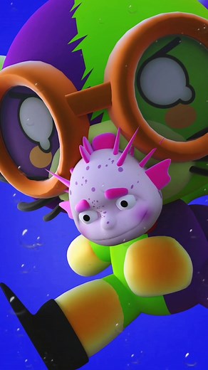 Puffing Up Animation: Pufferfish Underwater Adventure