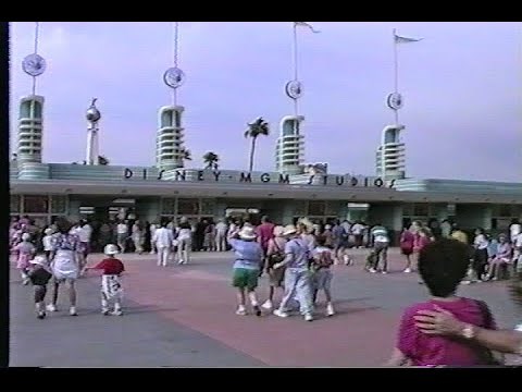 1992 Disney / MGM Studios visit