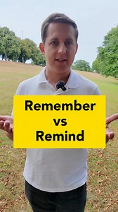 15K views · 2.2K reactions | Remember vs Remind Both remember and...