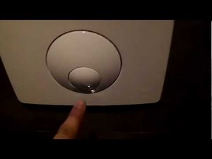 Unisex bathroom in a Cafe