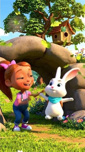 Singing Pebble Song 🎶 | Lily & Coco’s Funny Meadow Adventure | 3D Kids Animation