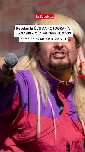🚨Revelan la ÚLTIMA FOTOGRAFÍA de GASPI y OLIVER TREE JUNTOS antes de su MUERTE en RÍO | #LR