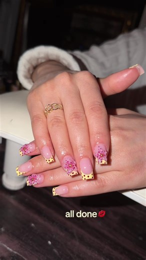 Acrylic Overlay Nail Fill: Spring Nail Art Inspiration