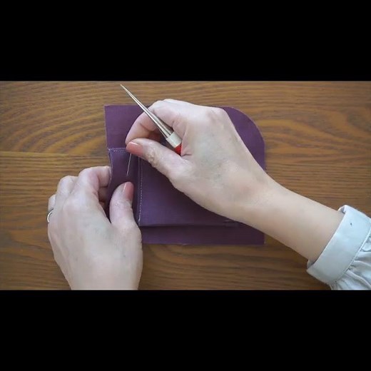 【コンパクト】L字ファスナー財布 #布小物 #handmade #小物 #diy