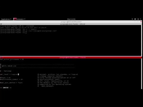 [Lab 37] PostgreSQL Tutorial - BDR Multi Master Replication