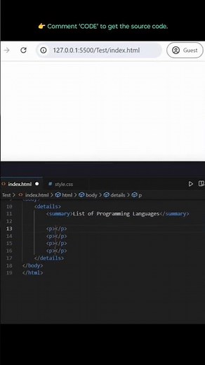 How to create accordion list with ONLY HTML!