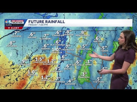 Intense wind and rain expected Friday mornign in Vermont, New York (12-18-25)