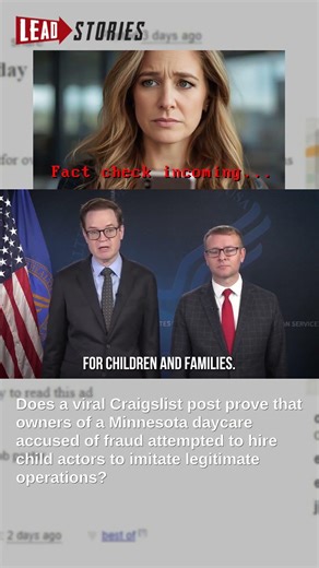 Fact Check: Inconsistent Details in Ventura Village Daycare Child Actors Wanted Craigslist Ad