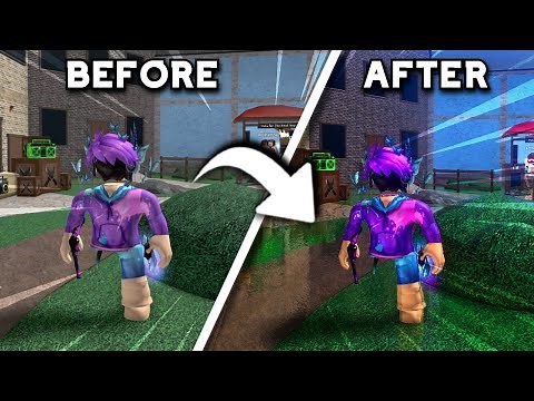 I tried using roblox shaders... (Murder Mystery 2)