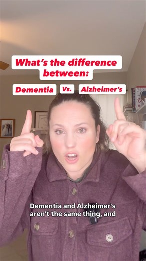 Alzheimer’s vs Dementia (What’s the Difference?) #dementia