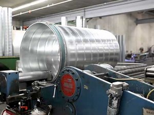 Spiral Pipe Ductwork, HVAC - How it's Made in the U.S.A.