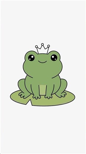 Draw #frogprince #easydrawing