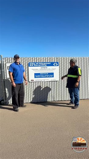 This is how recycling works at the City of Kingman Recycling Center. ♻️ From drop-off to sorting, here’s what to expect when you bring your recyclables in. | City of Kingman