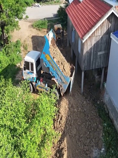 Outstanding Work! Professional Machinery Crew and 5-Ton Trucks Starting Fresh Project | Sova