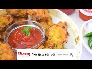 Crispy Aloo Pakora with Onion (Shredded Potato Pakora) / Iftar recipes for Ramadan/ restaurant style
